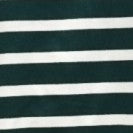 Striped Mock Neck Sweatshirt