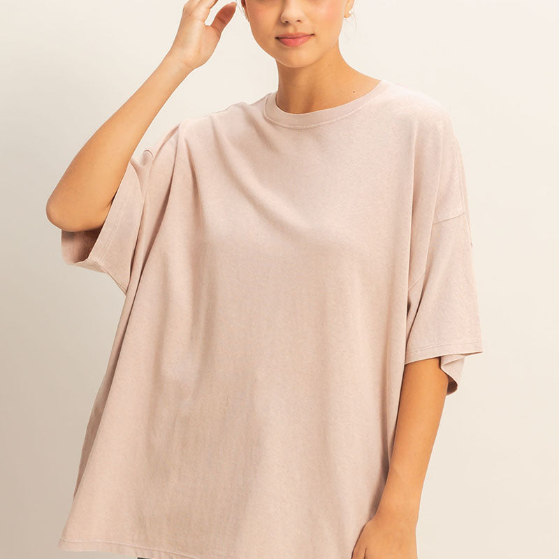 Oversized Mineral Wash T-Shirt