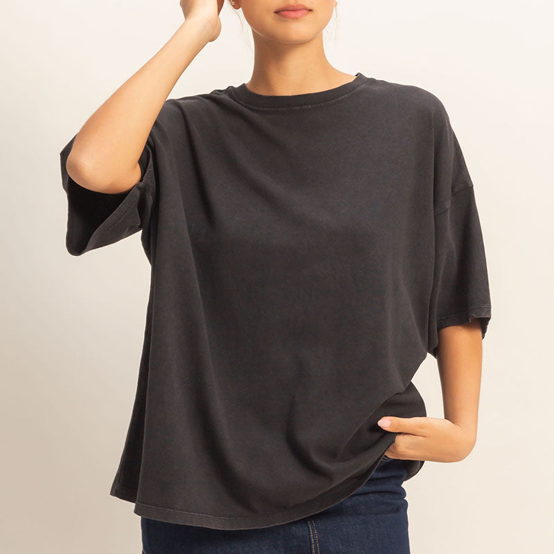 Oversized Mineral Wash T-Shirt