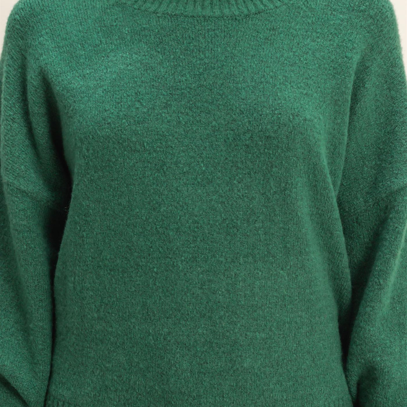 Wholesale Crewneck Sweater Sweaters DZ25E787 DARK GREEN DOUBLE ZERO