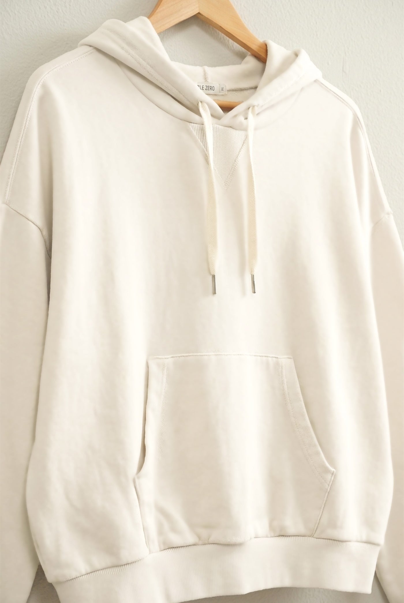 Wholesale Acid Wash Hoodie Clothing Tops DZ26E112 ALPACA DOUBLE ZERO