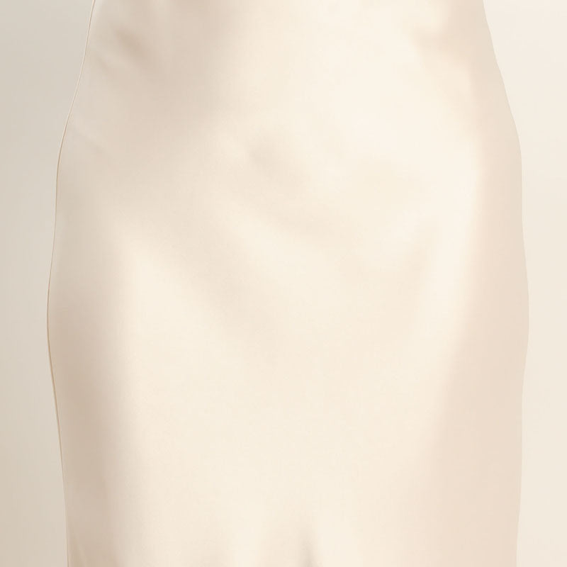 Wholesale Satin Midi Skirt Skirts DZ26A050 ALPACA DOUBLE ZERO