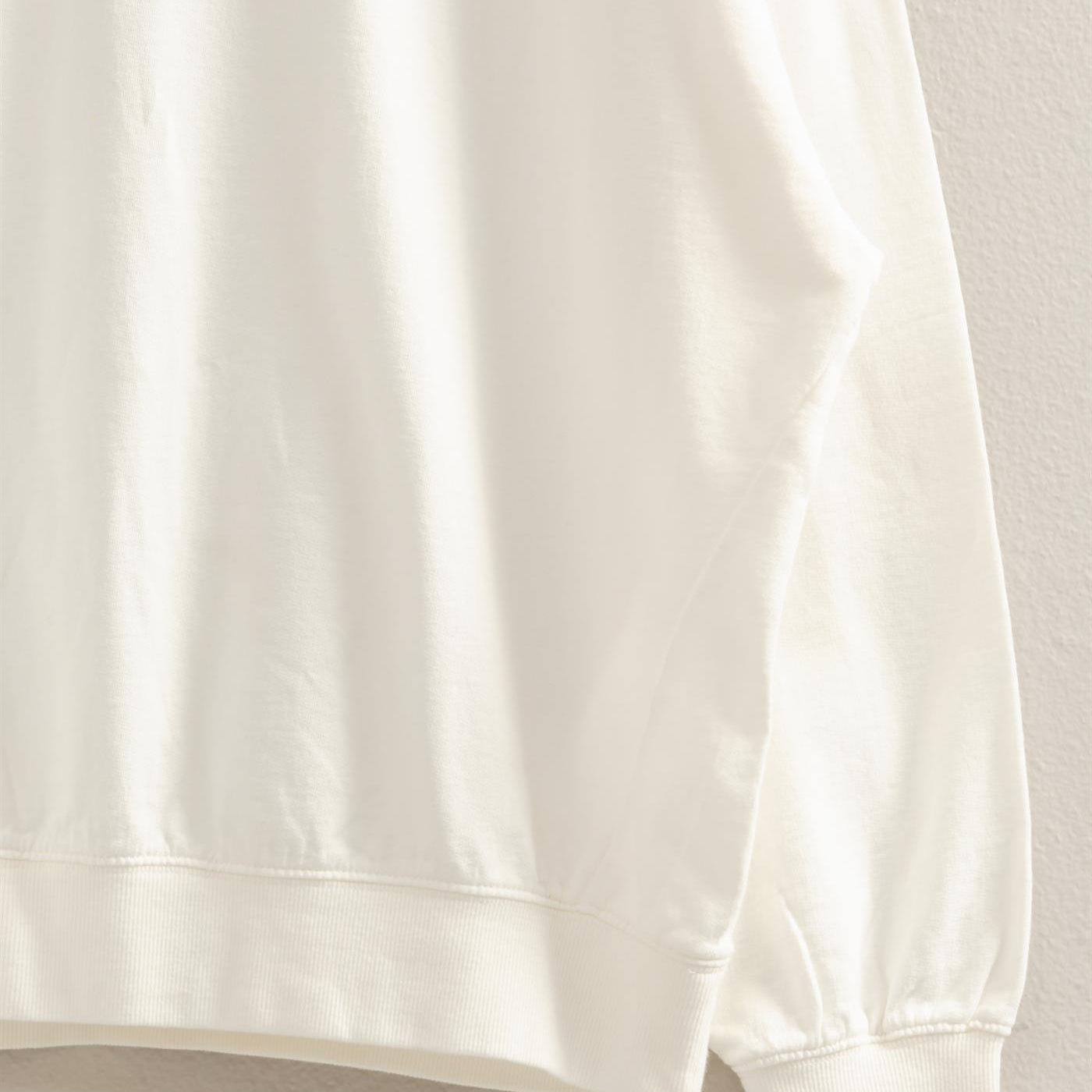 Wholesale Warm Long Sleeve French Terry Sweatshirt Sweatshirts DZ25C733 WHITE HYFVE