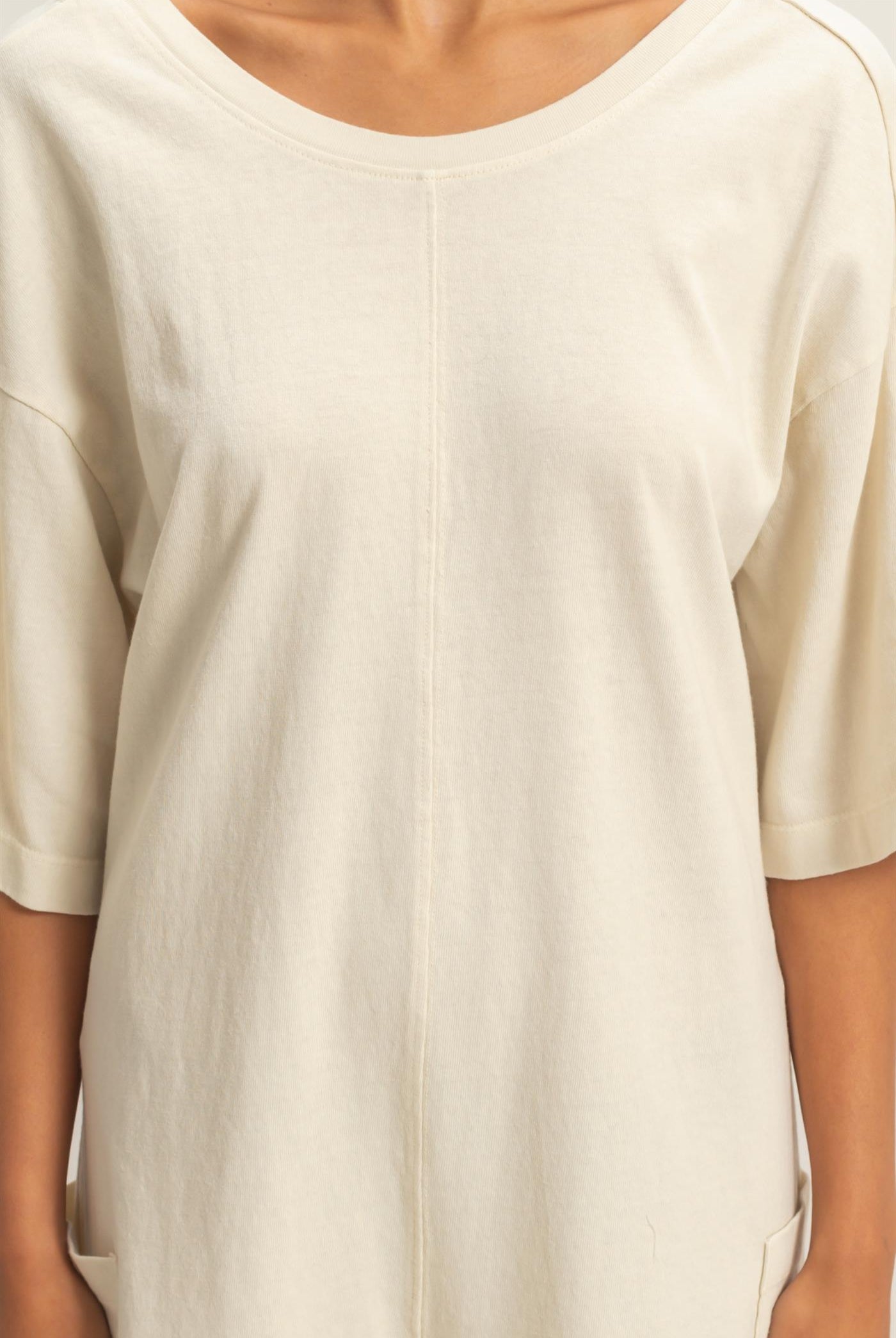 Wholesale Mineral Washed V-Back Romper Clothing DZ26A326 ALPACA HYFVE