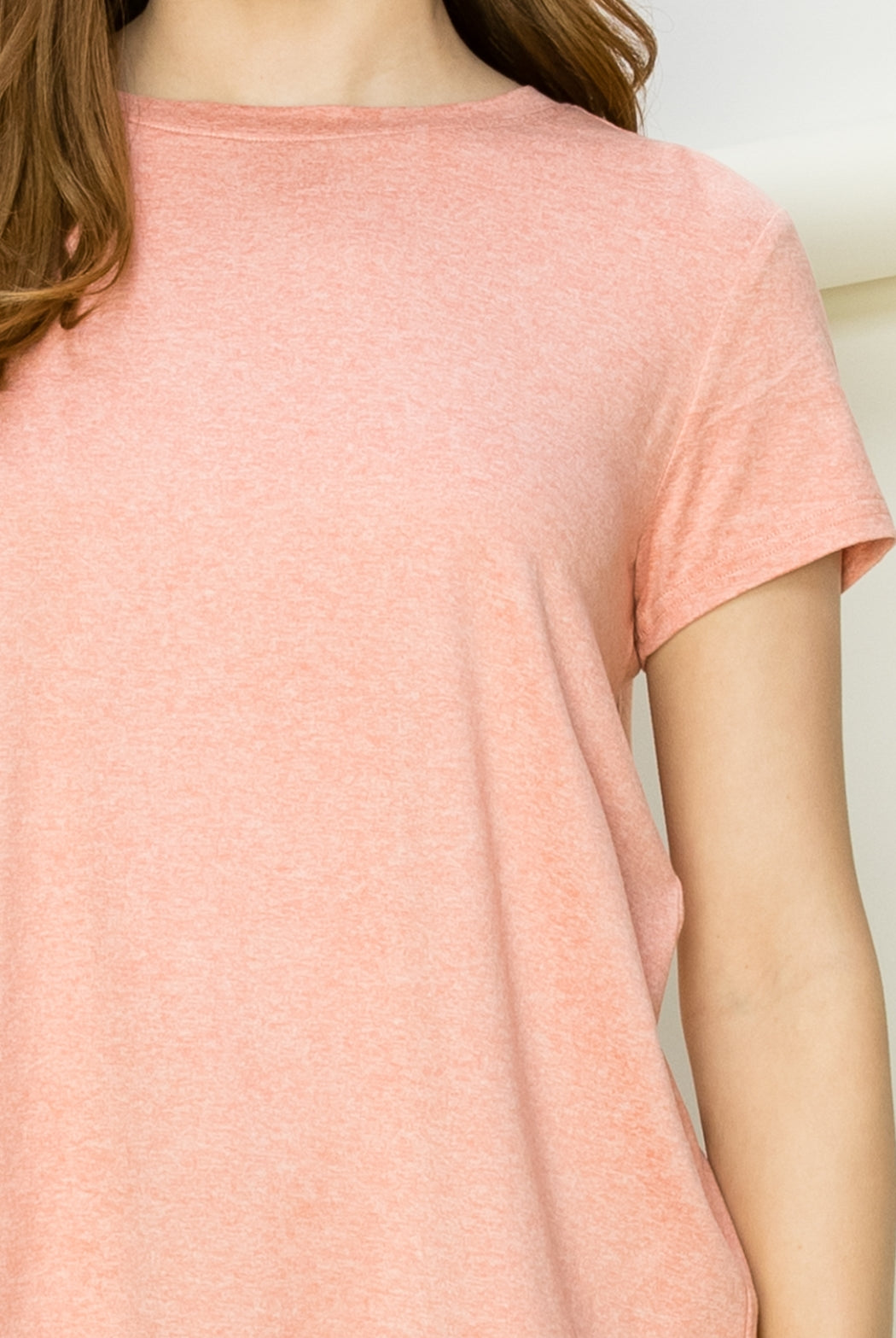 Wholesale All Yours Short Sleeve Open Back Tee Clothing Tops DZ22E576 FLARE DOUBLE ZERO