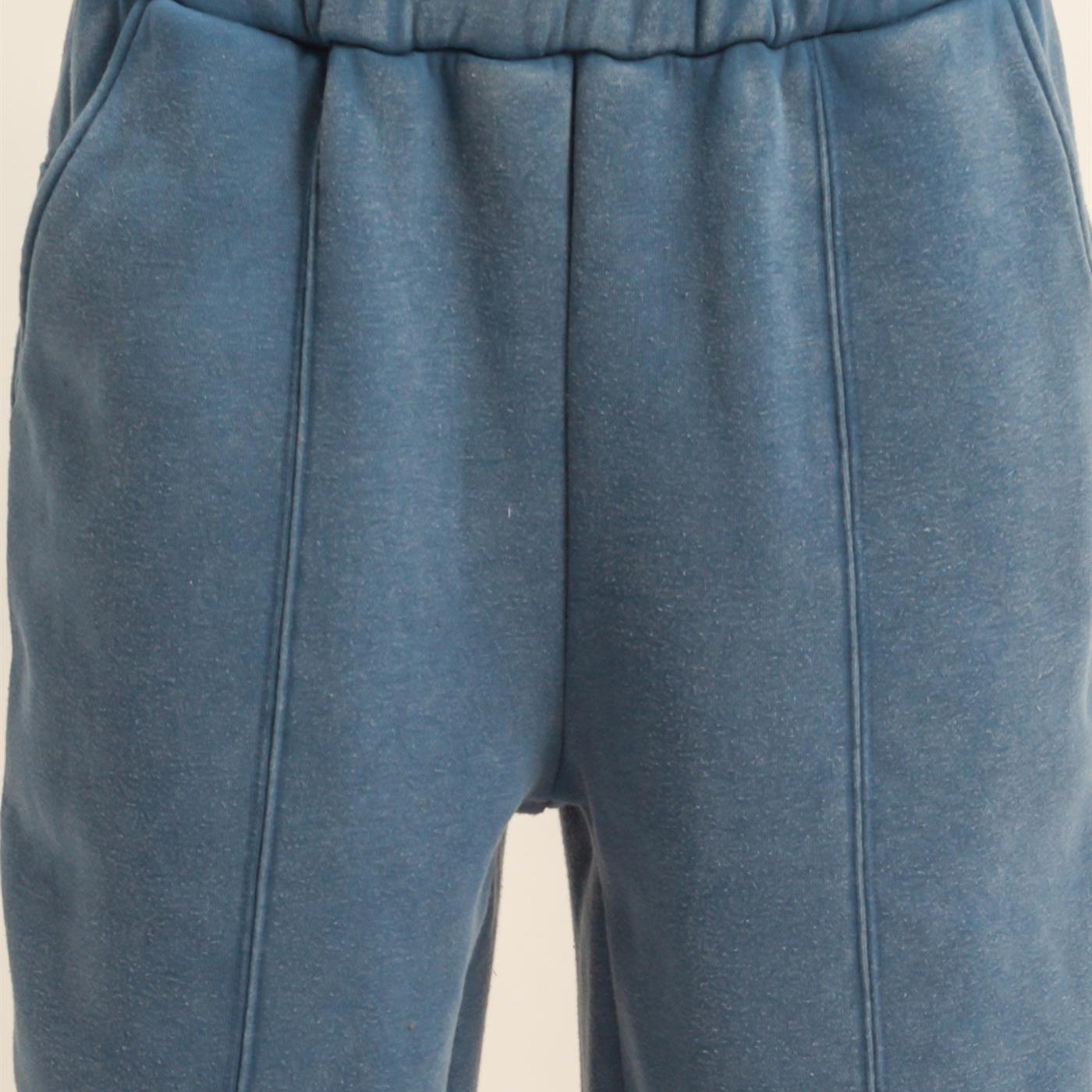 Wholesale Snow Washed Comfort Jogger Joggers HF25F147 MIDNIGHT BLUE HYFVE