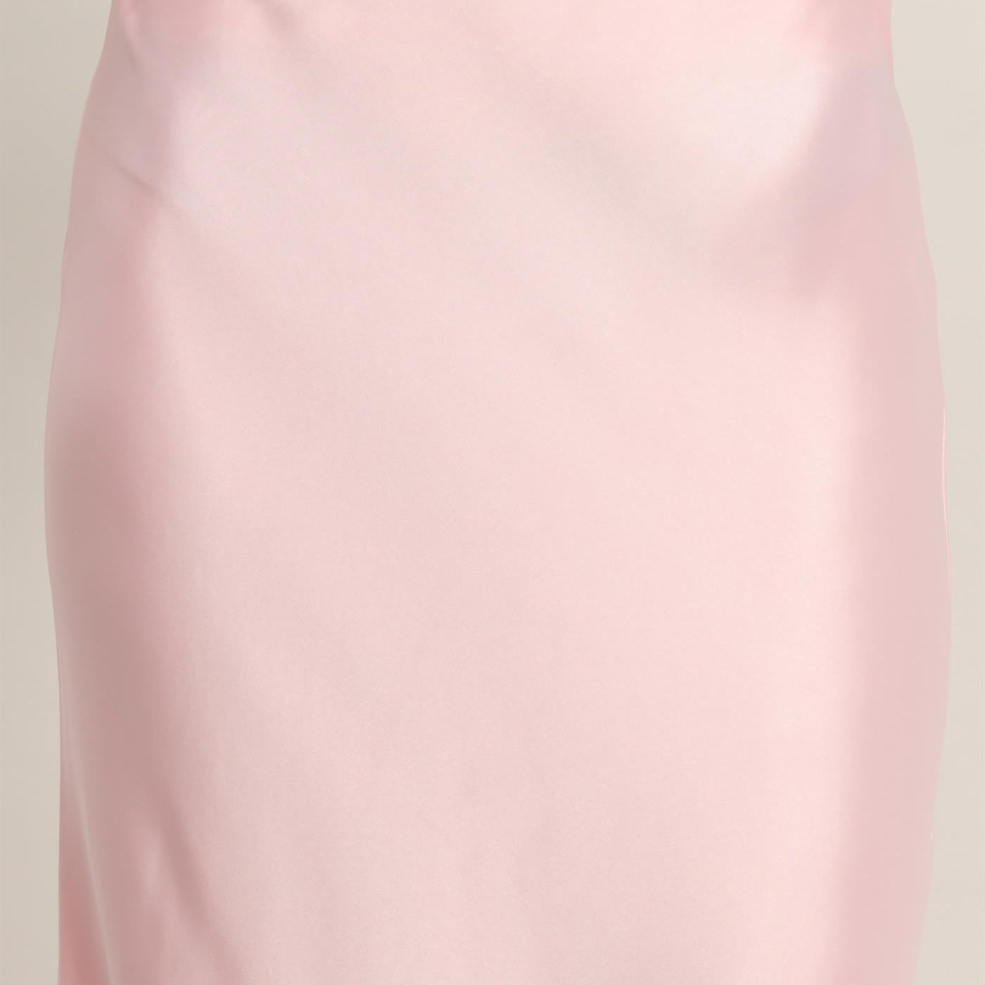 Wholesale Satin Midi Skirt Skirts DZ26A050 SOFT PINK DOUBLE ZERO