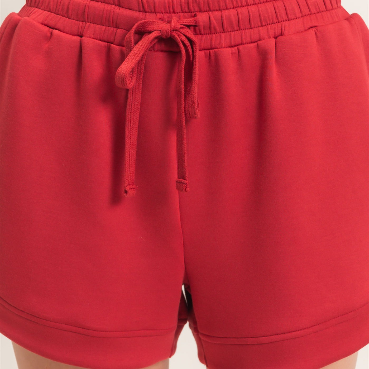 Wholesale Elastic Waistband Shorts Shorts DZ26C973 DARK RED HYFVE