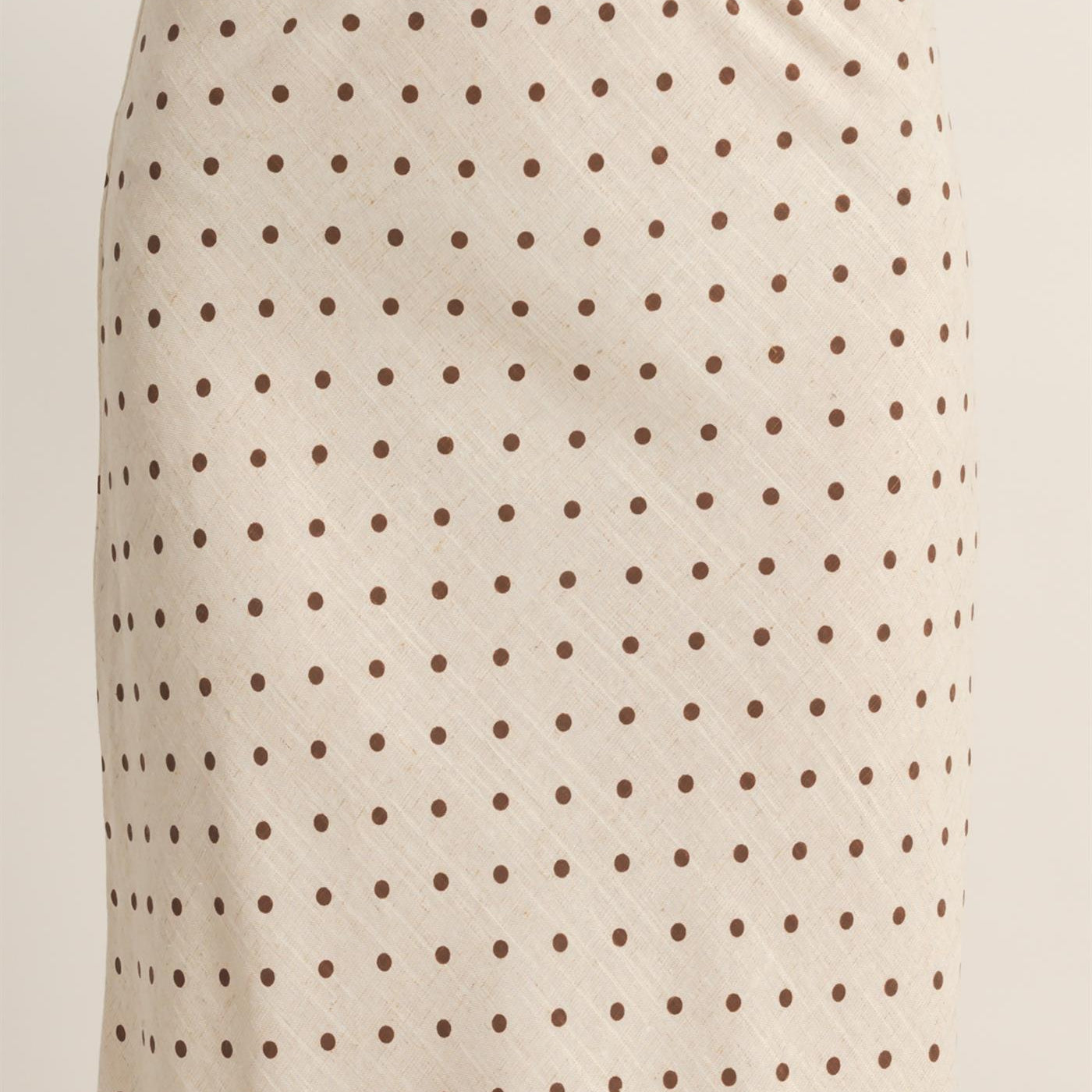 Wholesale Polka Dot A-Line Skirt Skirts HF26E416-D OATMEAL HYFVE