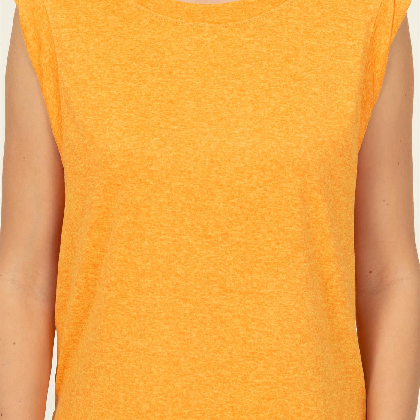 Wholesale Sleeveless Top Clothing Tops DZ22E690 VIBE ORANGE DOUBLE ZERO
