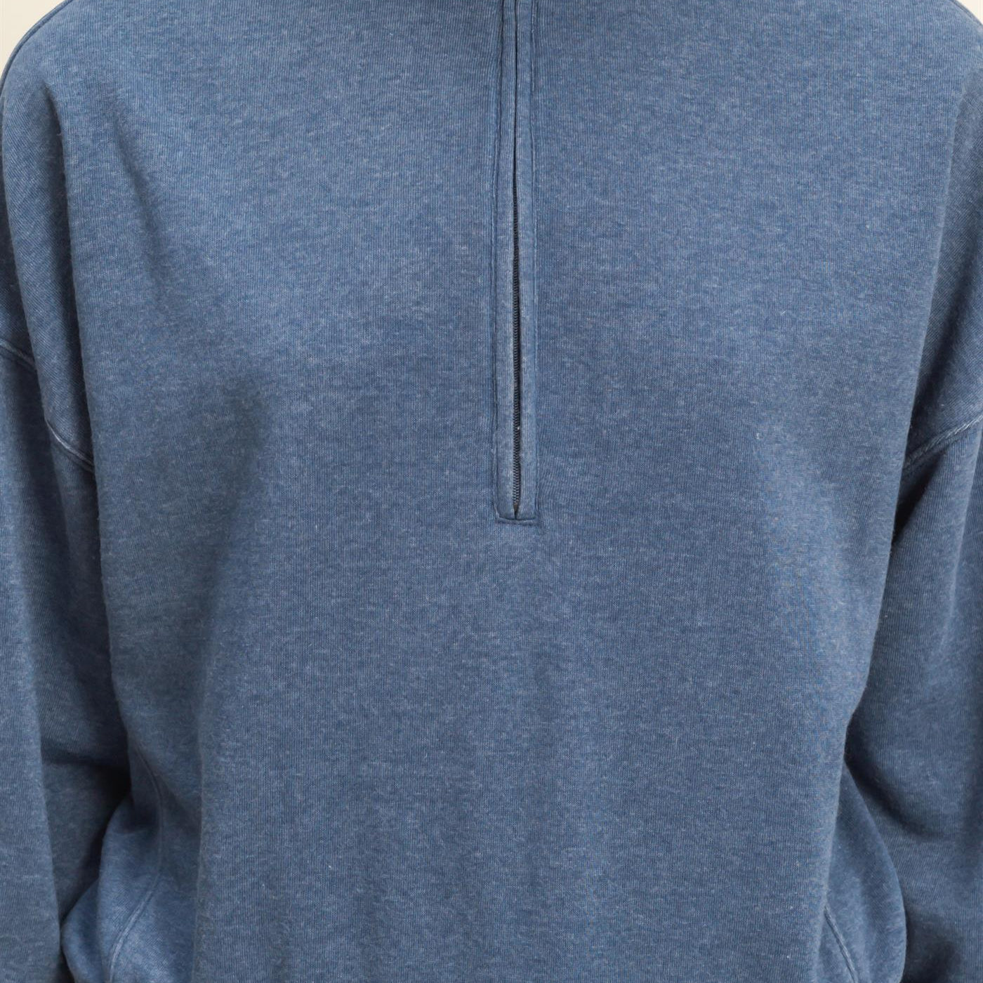 Wholesale Love This Way Half-Zip Sweatshirt Sweatshirts DZ25C908 DUSTY NAVY DOUBLE ZERO