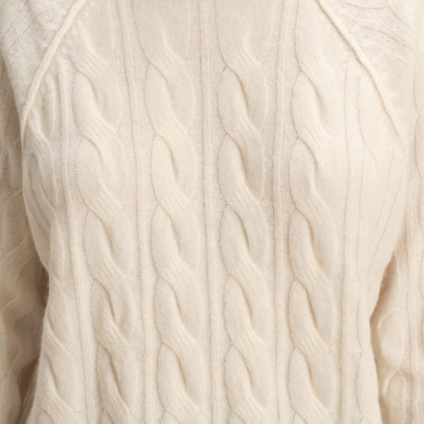 Wholesale Crew Neck Cable Knit Sweater Pullover Sweaters DZ25E957 WHIP CREAM HYFVE