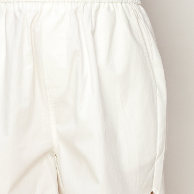 Wholesale Poplin High Waist Shorts Shorts DZ24A298 OFF WHITE DOUBLE ZERO