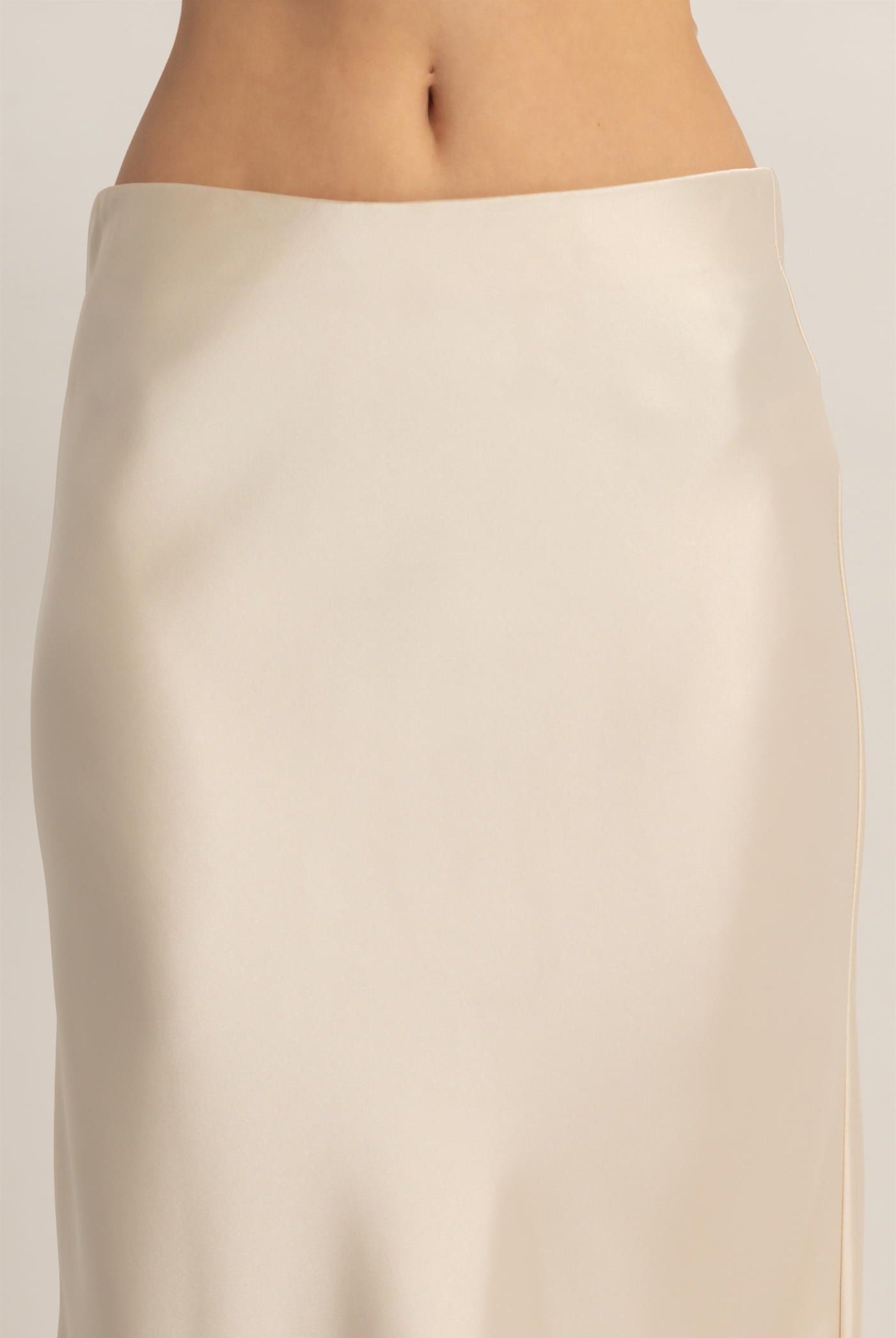 Wholesale Satin Midi Skirt Skirts DZ26A050 ALPACA DOUBLE ZERO