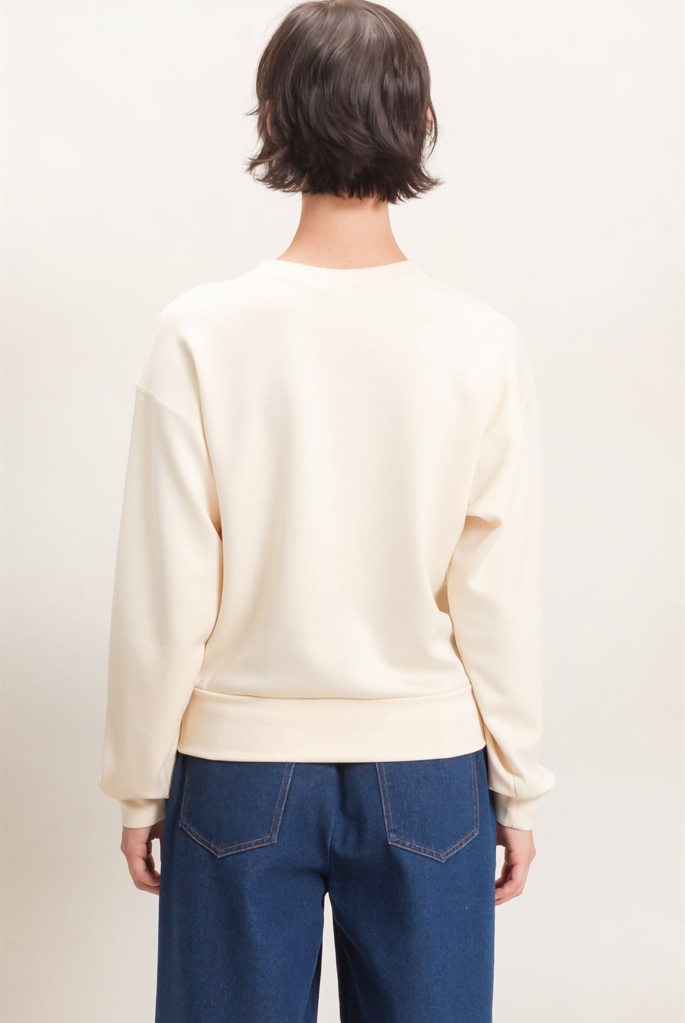 Wholesale Crew Neck Sweatshirt Sweatshirts DZ26C966 ALPACA DOUBLE ZERO