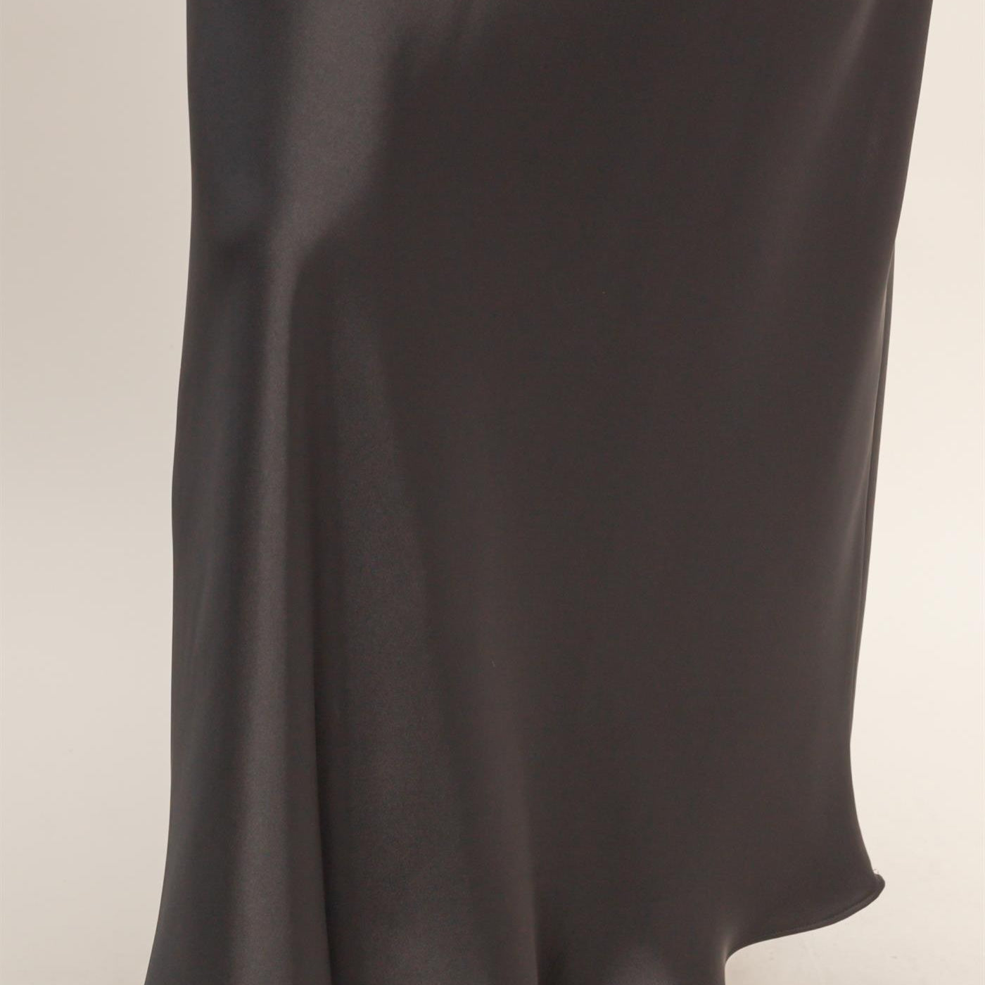 Wholesale Satin Maxi Skirt Skirts DZ26E274 BLACK DOUBLE ZERO