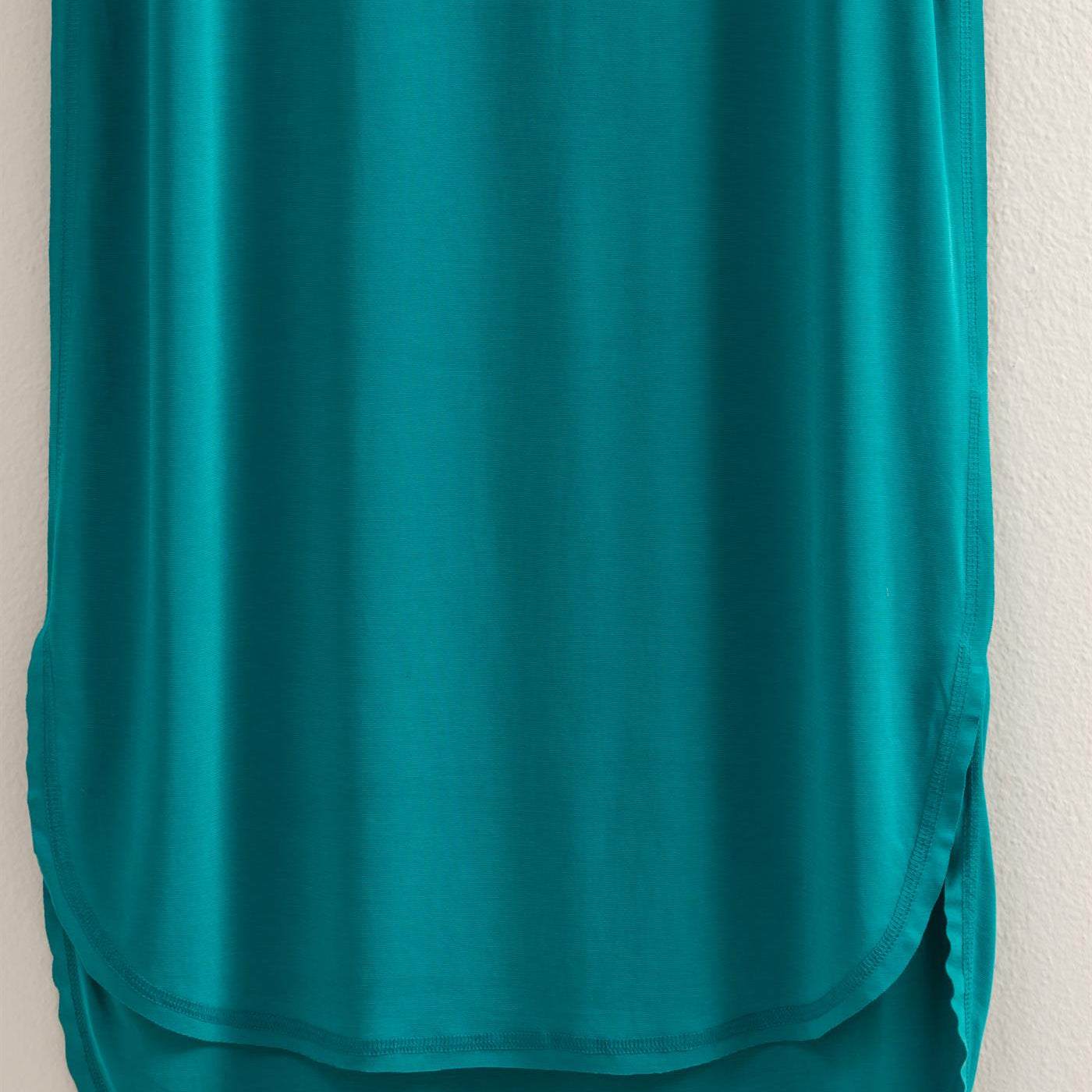 Wholesale Soft High Low Midi Dress With Round Hem Dresses DZ25E307 TEAL DOUBLE ZERO