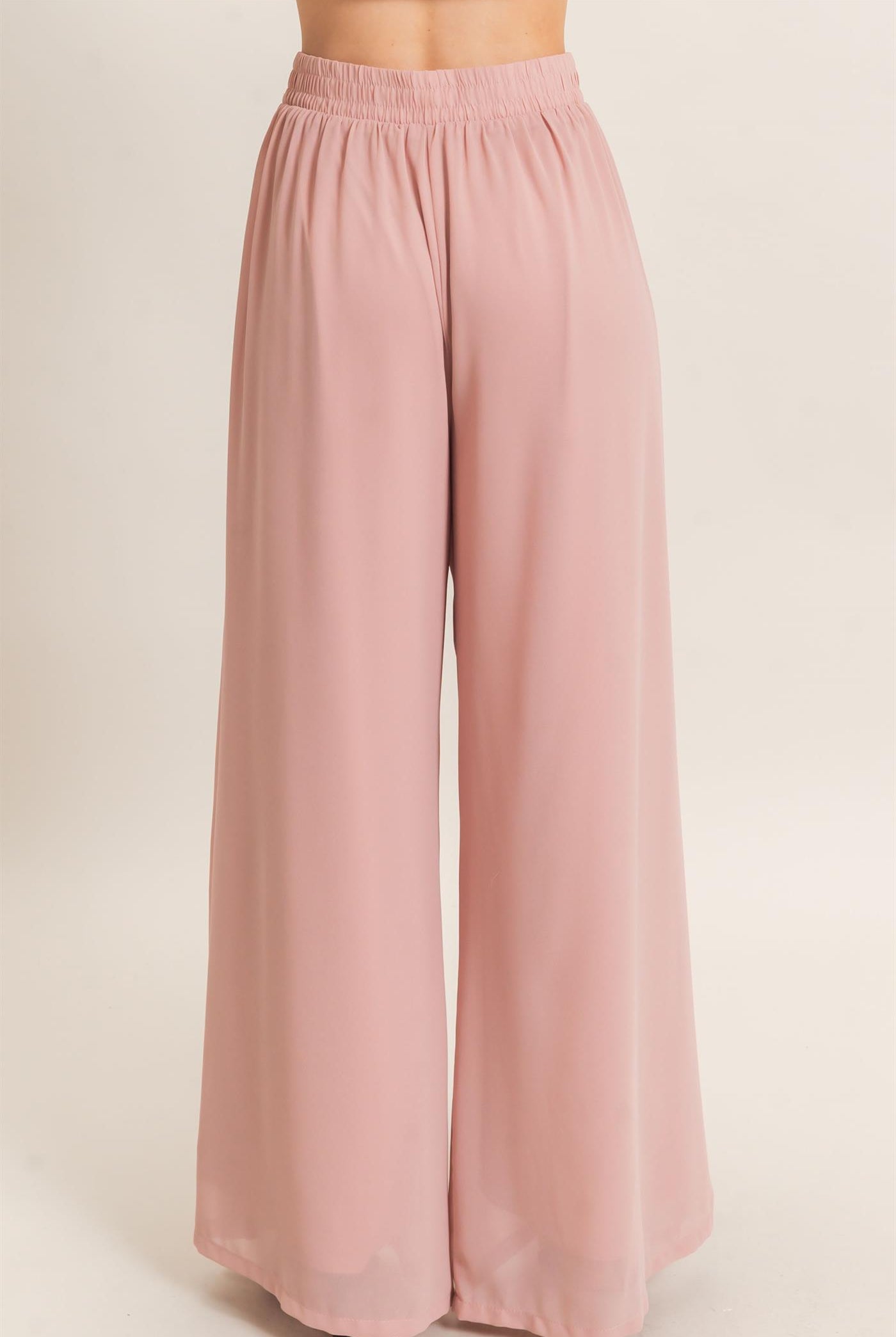 Wholesale Wide-Leg High Waist Pants Pants HF26F068-D MAUVE HYFVE