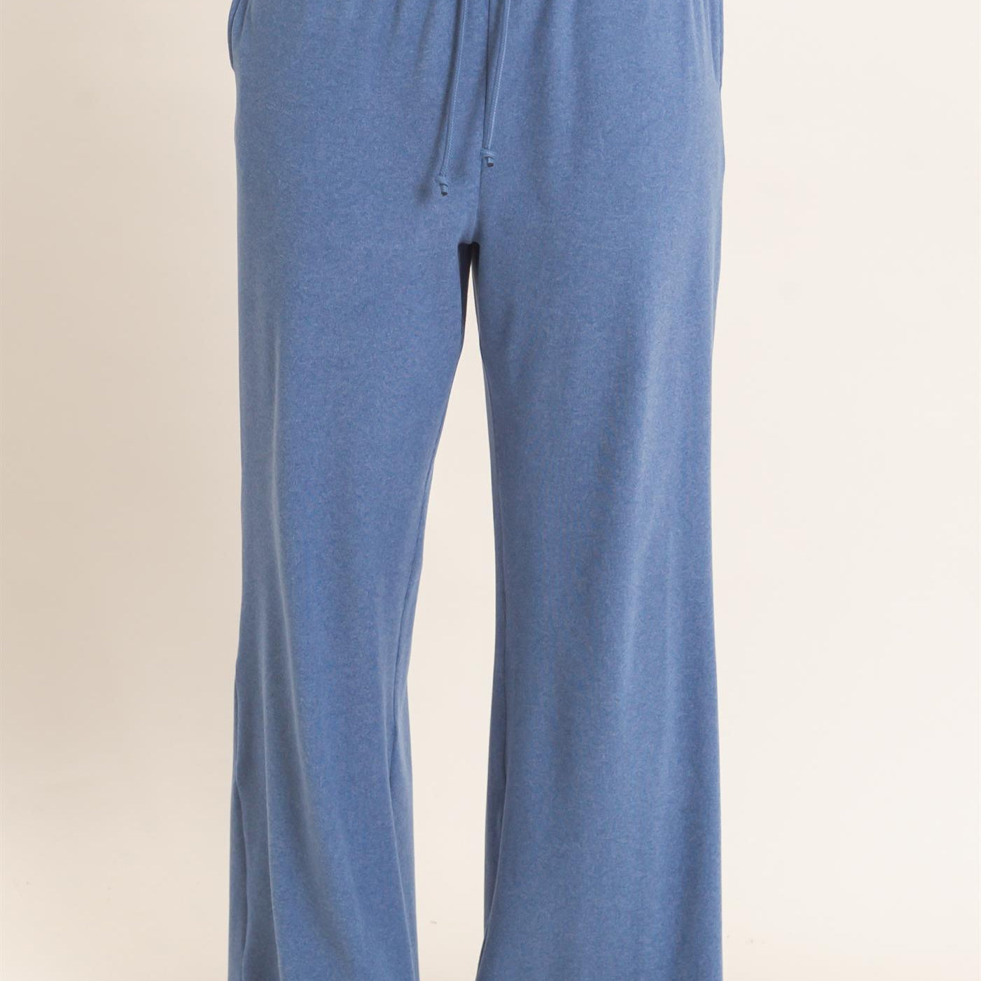 Wholesale Wide Leg Pants With Drawcord Pants DZ26E288 NAVY DOUBLE ZERO