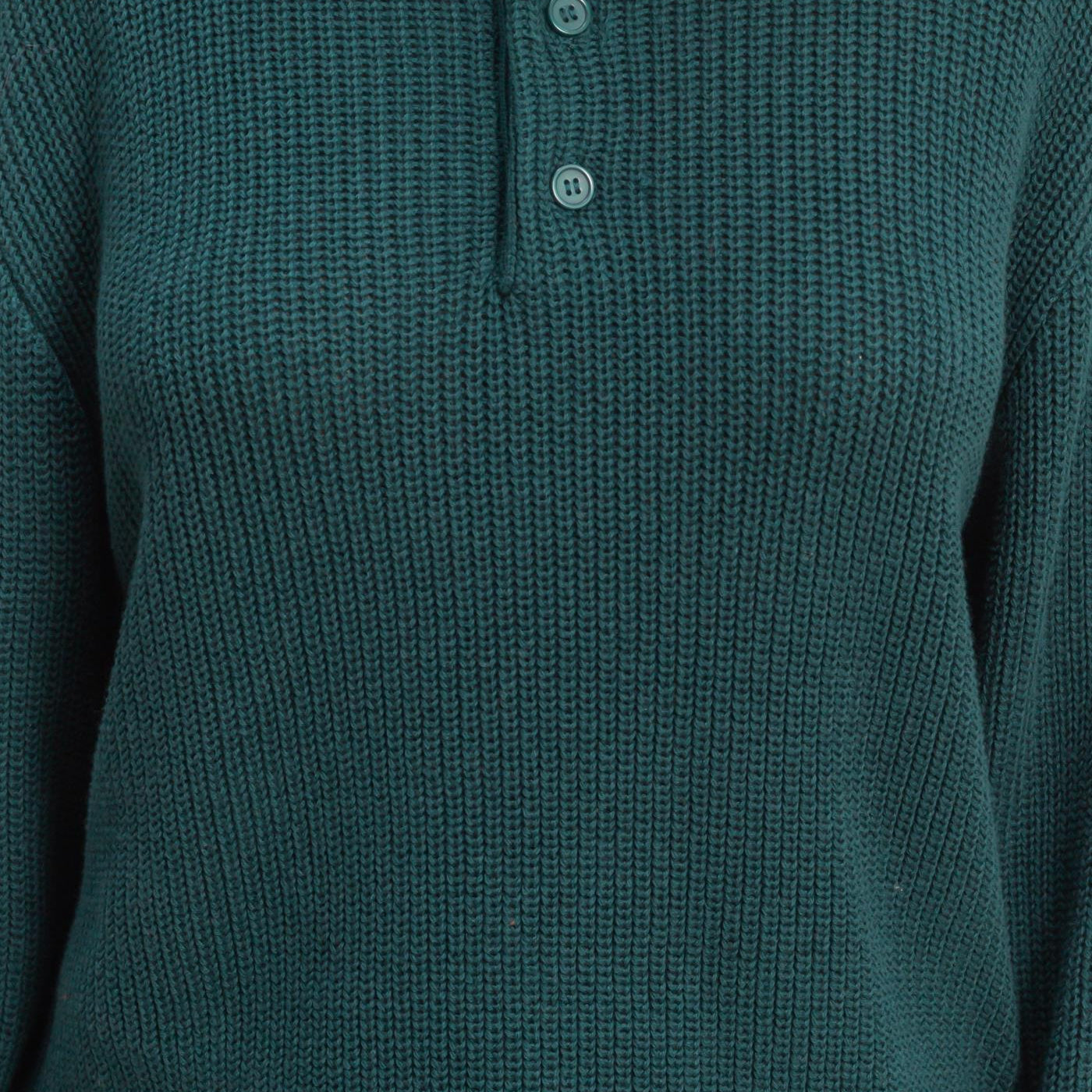 Wholesale Oversized Collar Sweater Sweaters DZ25E823 DEEP GREEN DOUBLE ZERO