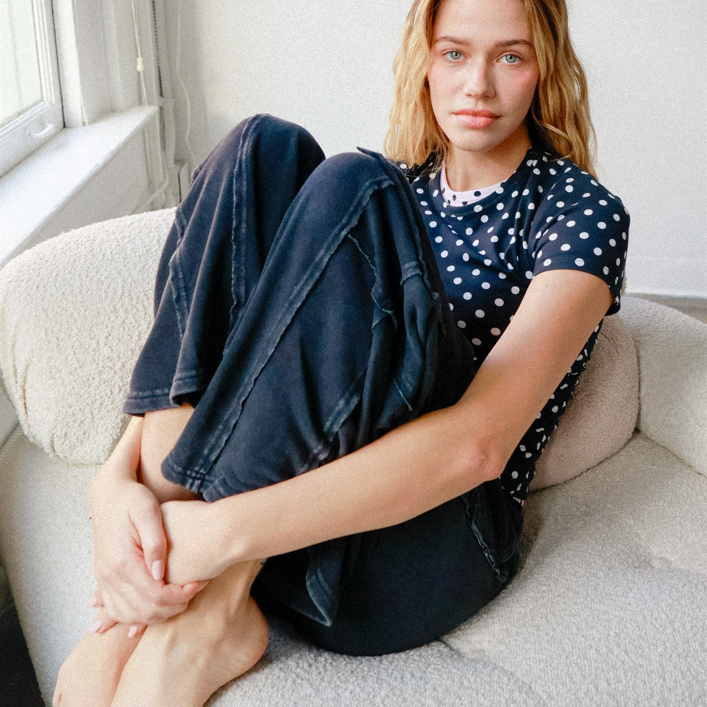 Wholesale Mineral Wash Wide Leg Cargo Pants Pants DZ26A256 BLACK DOUBLE ZERO