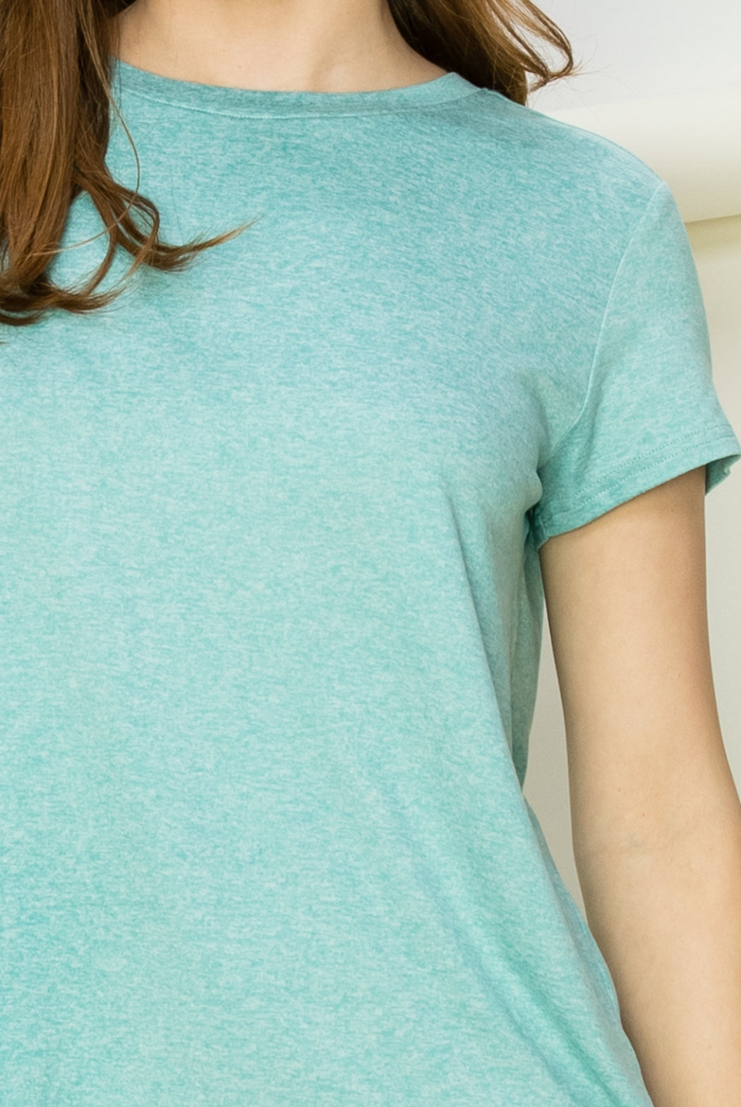 Wholesale All Yours Short Sleeve Open Back Tee Clothing Tops DZ22E576 FLARE DOUBLE ZERO