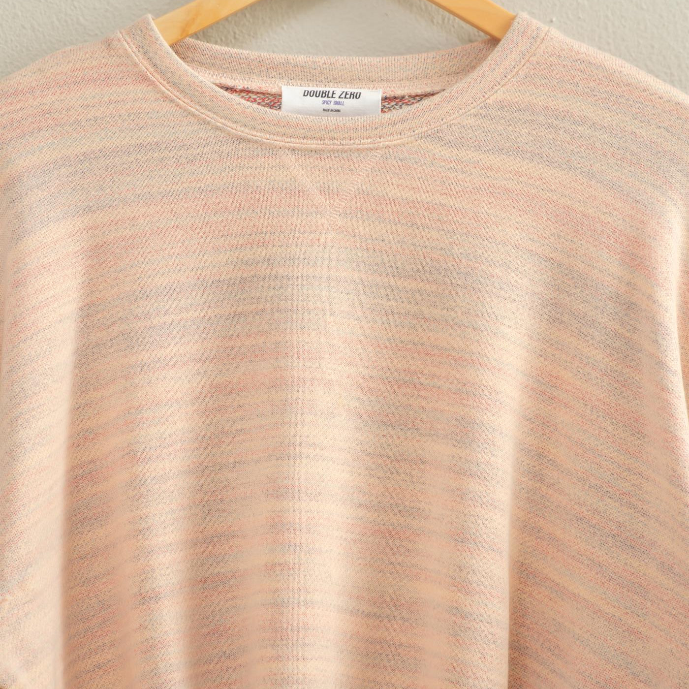 Wholesale Drop-Shoulder Cropped Top Clothing Tops DZ22G906 BLUSH DOUBLE ZERO