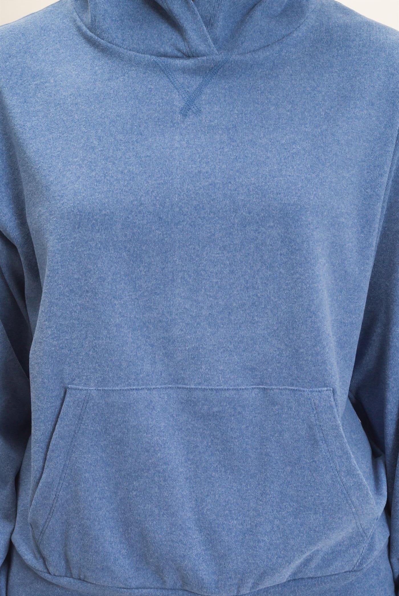 Wholesale Long Sleeve Hoodie With Kangaroo Pocket Hoodies DZ26F276 NAVY DOUBLE ZERO