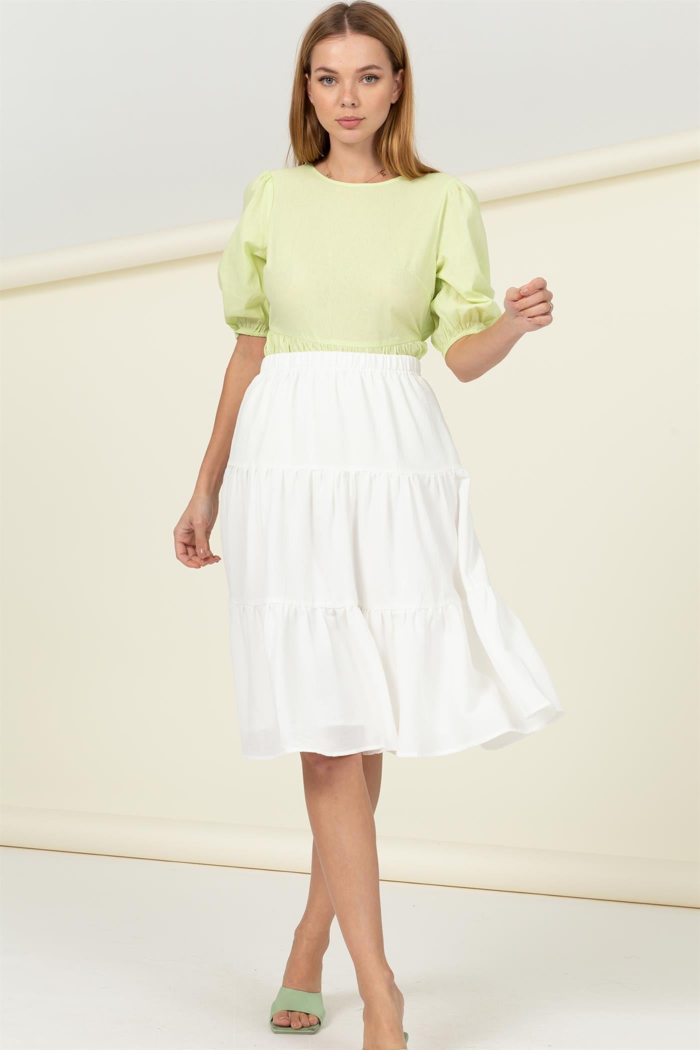 Wholesale Backless Top Clothing Tops HF22C707 MINT HYFVE