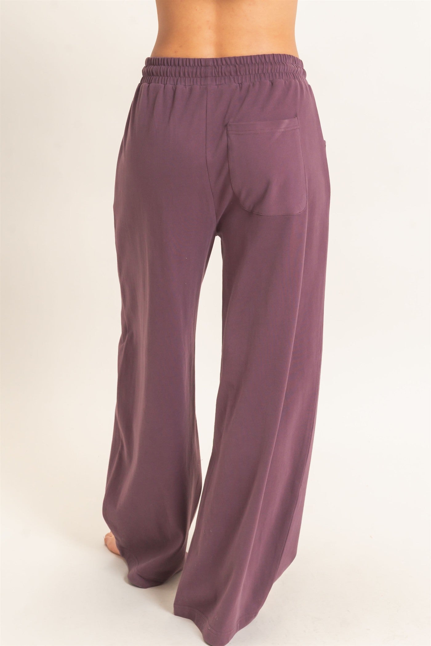 Wholesale Washed Barrel Sweatpants Pants DZ26E379 COCOA DOUBLE ZERO