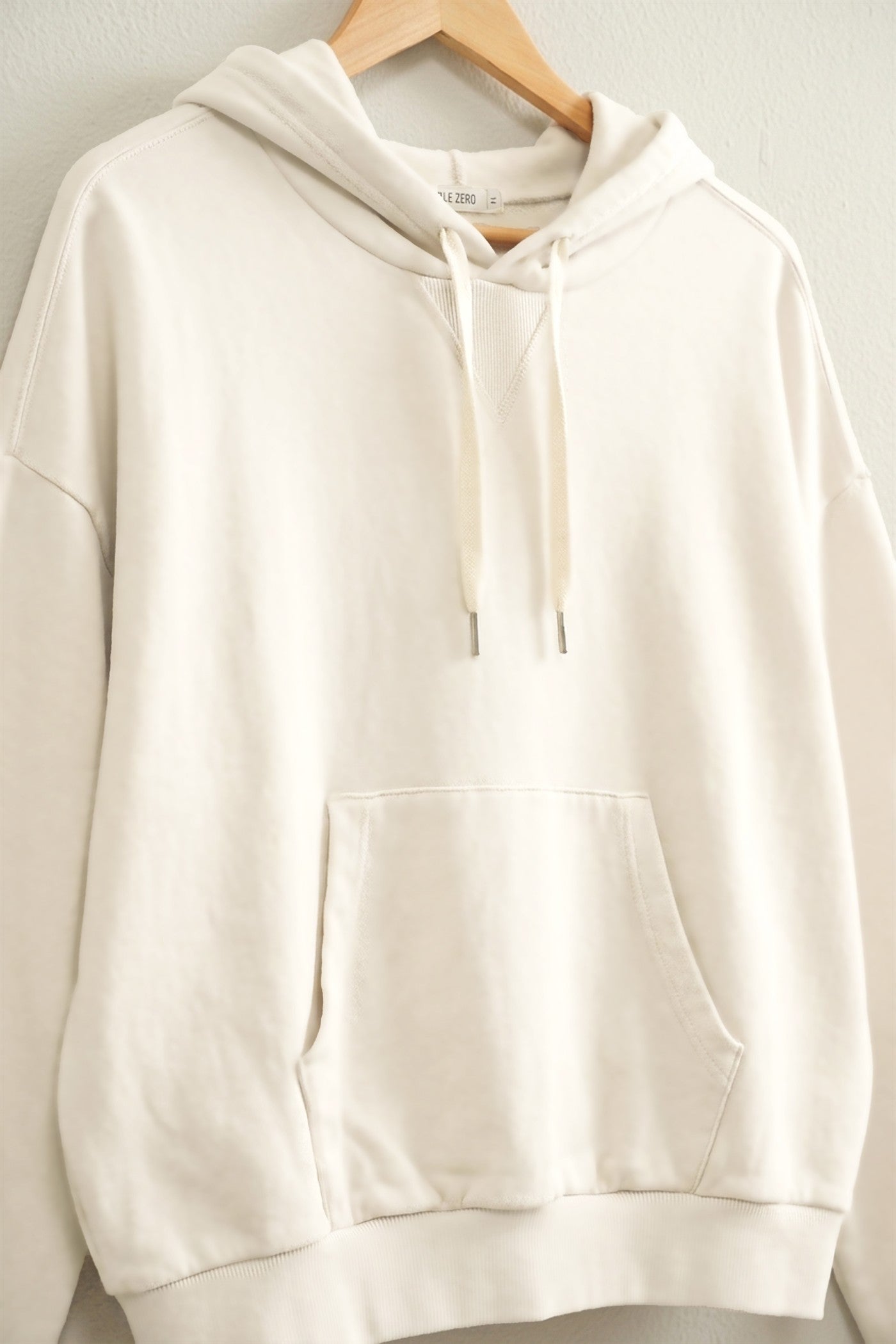 Wholesale Acid Wash Hoodie Clothing Tops DZ26E112 ALPACA DOUBLE ZERO