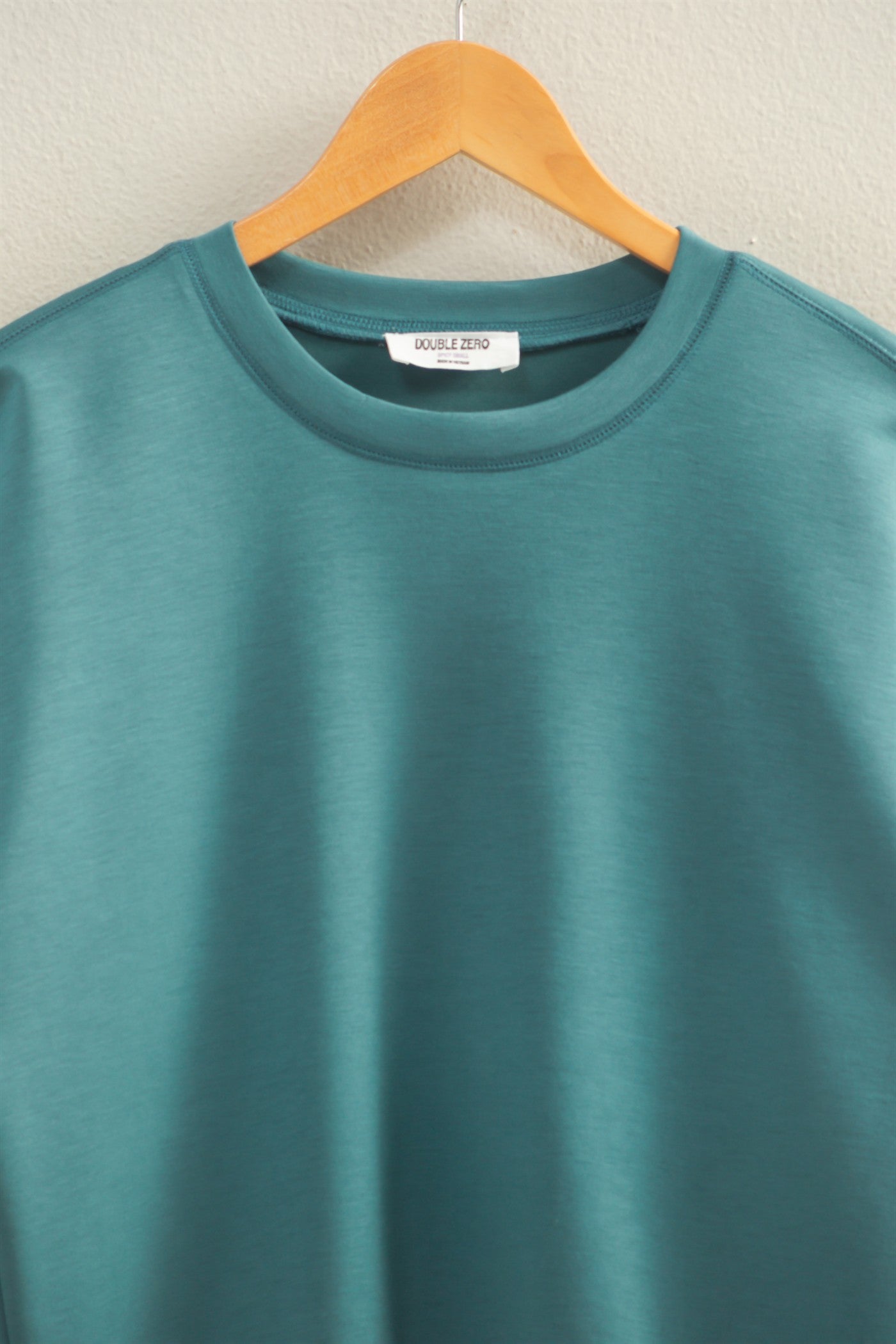 Wholesale Crew Neck Sweatshirt Sweatshirts DZ26C167 DARK TEAL DOUBLE ZERO