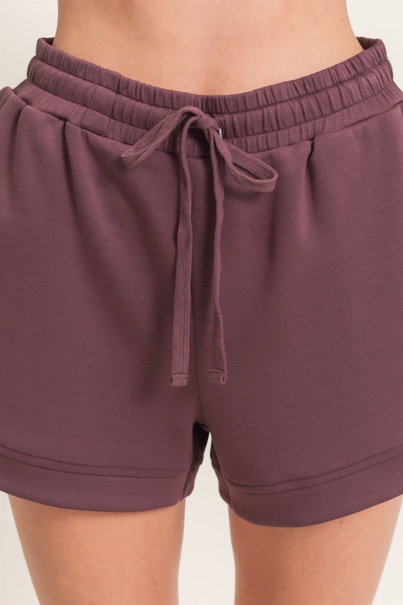 Wholesale Elastic Waistband Shorts Shorts DZ26C973 COCOA HYFVE