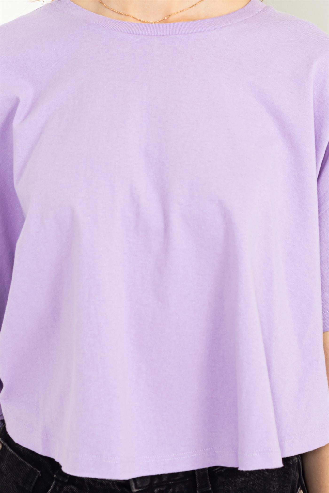 Wholesale Stay Easy Flutter Sleeve High-Low Top Clothing Tops DZ23C410 TARO DOUBLE ZERO