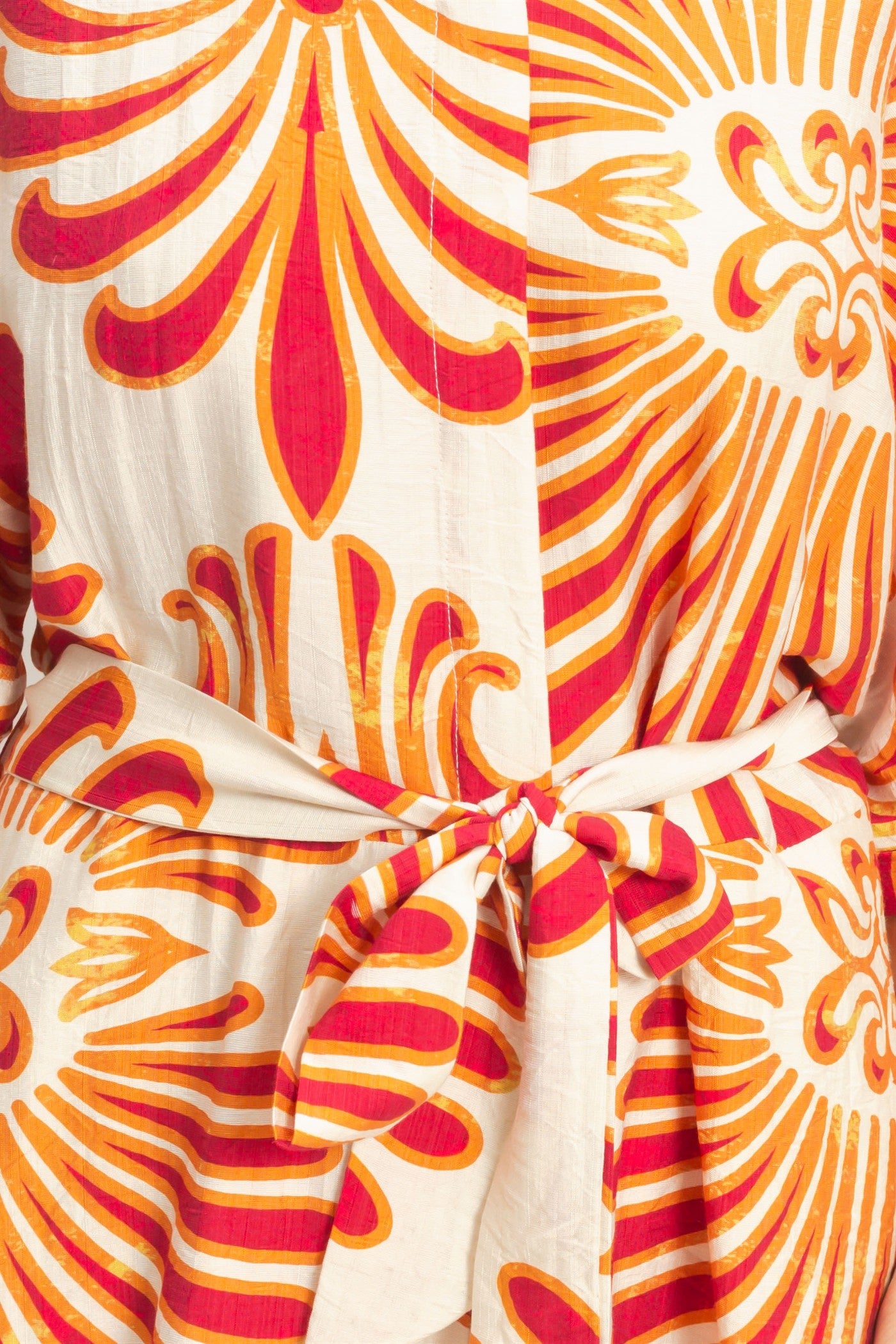 Wholesale Button-Down Print Romper Clothing HF26A003 RED HYFVE