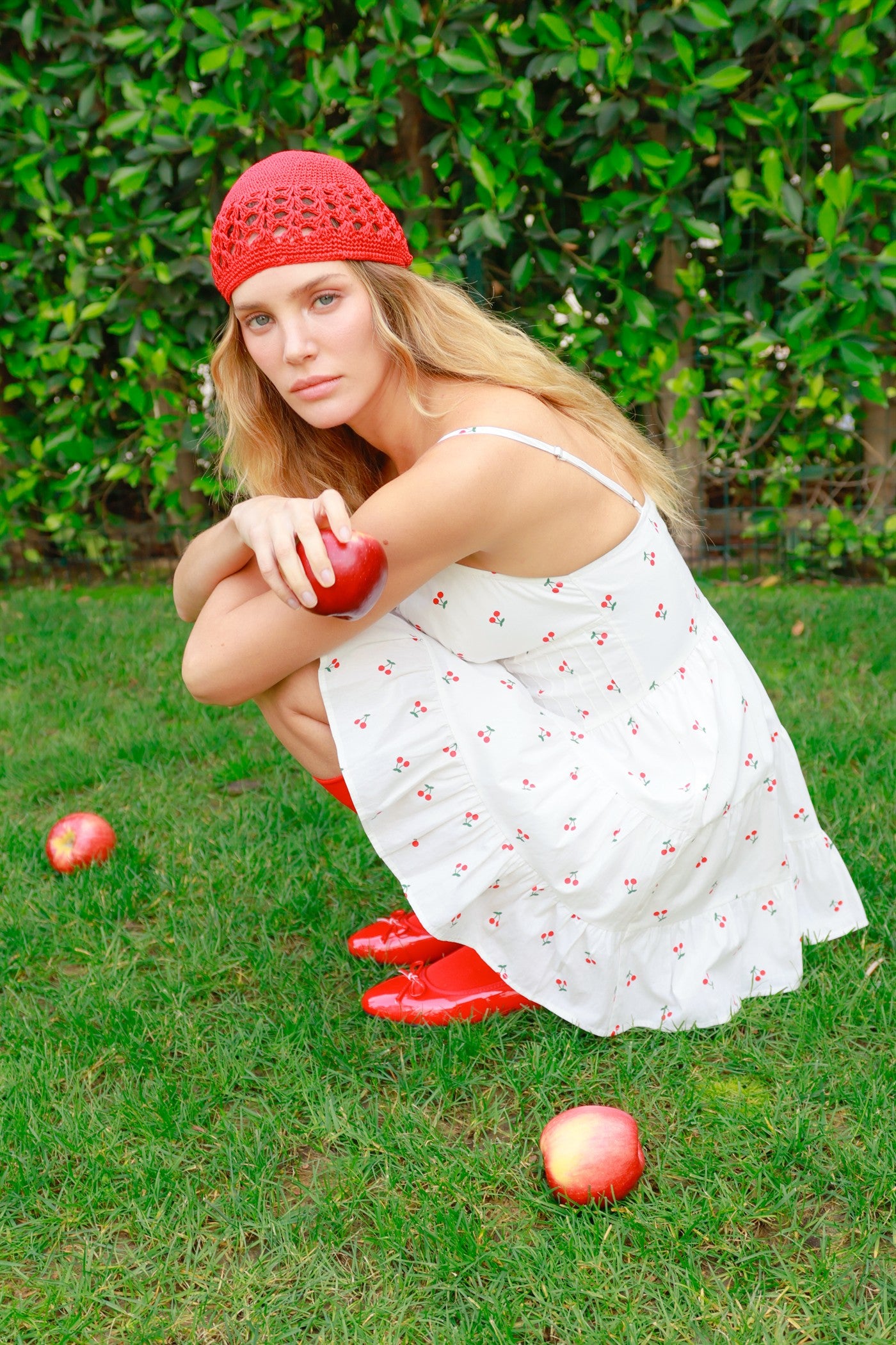 Wholesale Tiered Mini Dress Dresses HF26C008 RED HYFVE