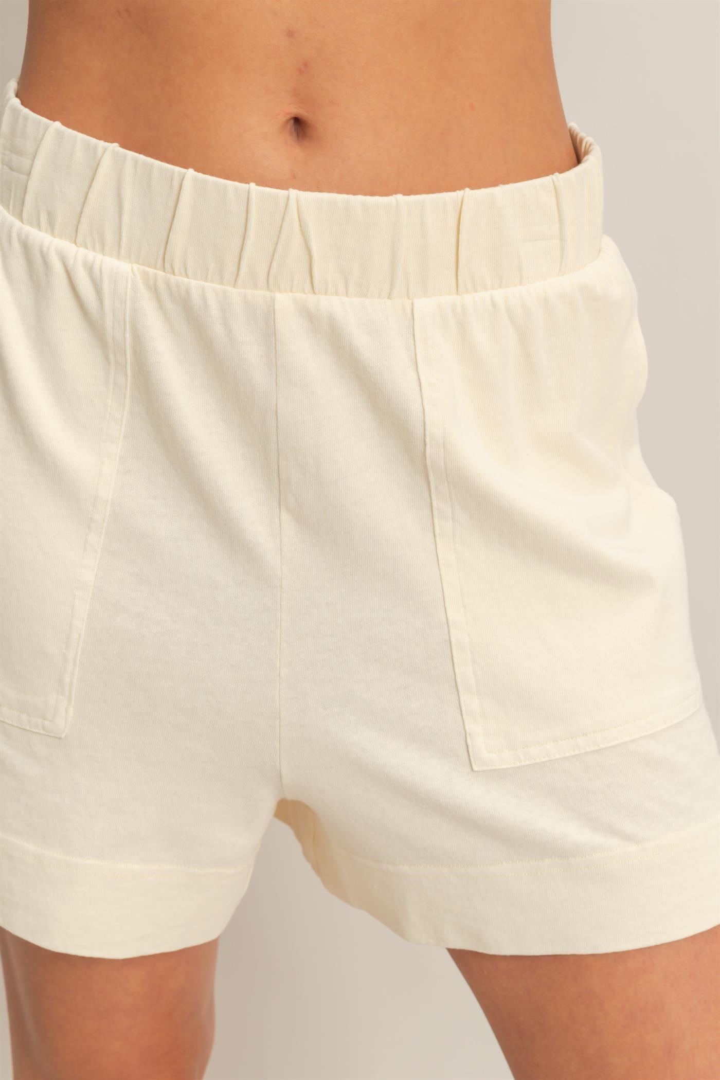 Wholesale Sleeveless Round Neck Top & Shorts Set Clothing DZ26C730-SET ALPACA DOUBLE ZERO