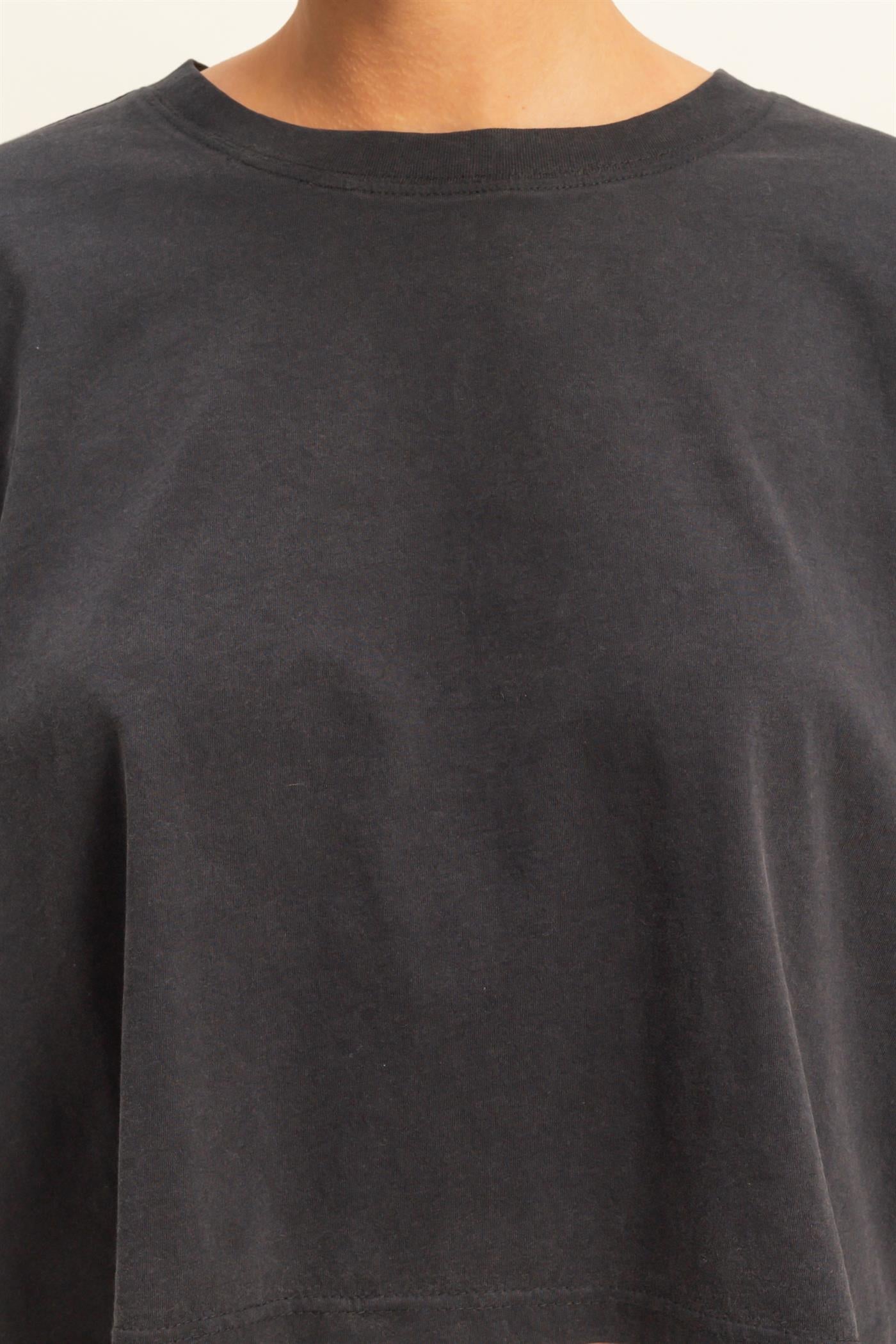 Wholesale Flowy Bat Wing Sleeves Knit Top Clothing Tops DZ25A797 BLACK DOUBLE ZERO