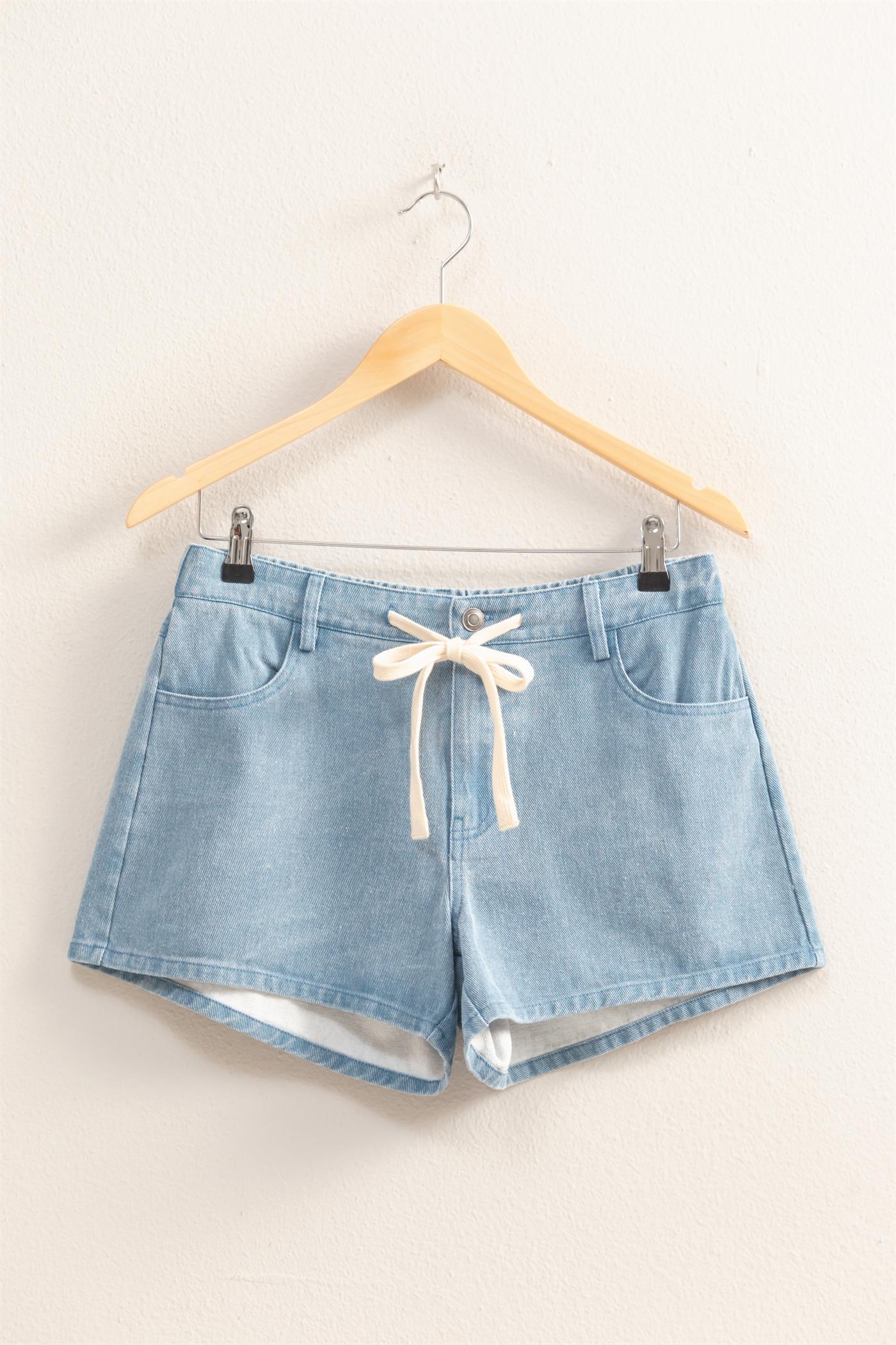 DZ25E129-Cute Pocked Detail Summer Shorts – HYFVE