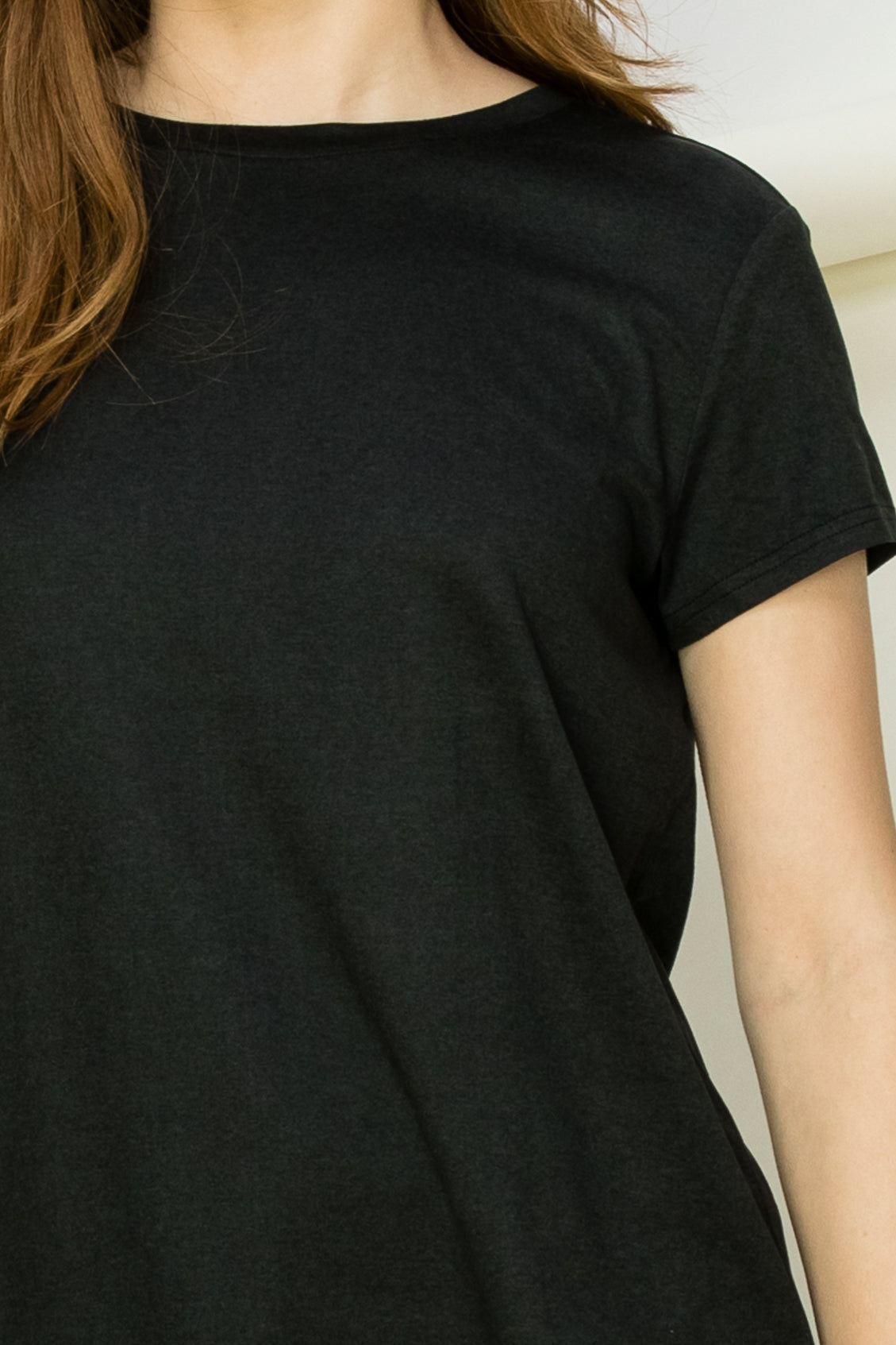 Wholesale All Yours Short Sleeve Open Back Tee Clothing Tops DZ22E576 FLARE DOUBLE ZERO