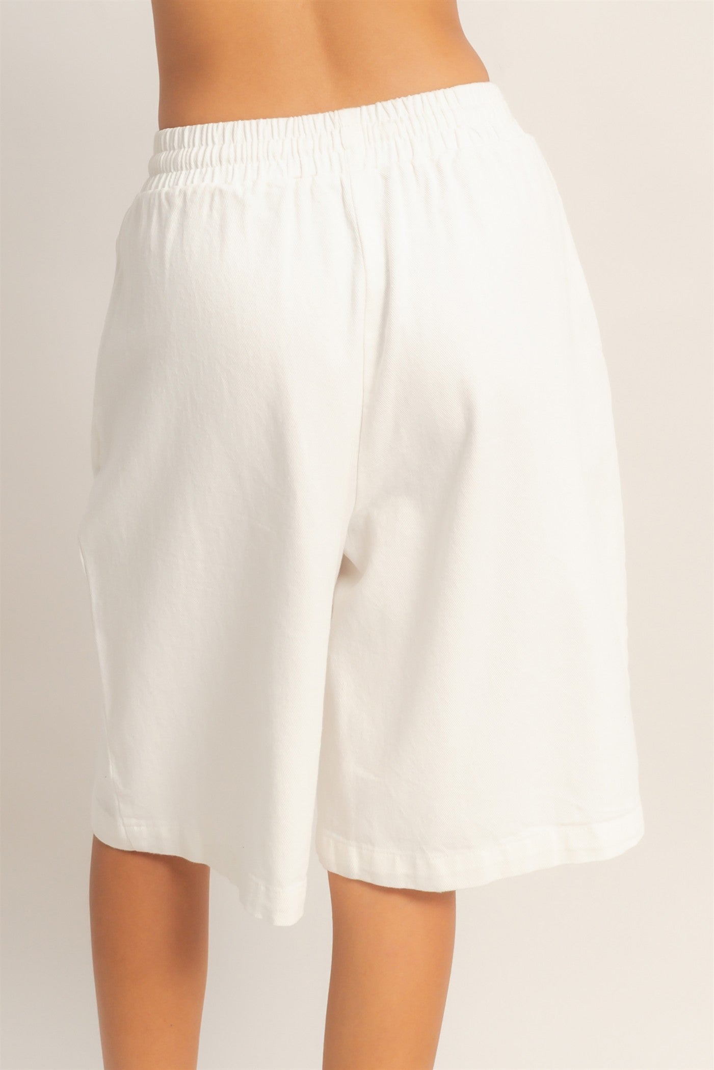 Wholesale Elastic Waistband Shorts Shorts HF26E445 OFF WHITE HYFVE