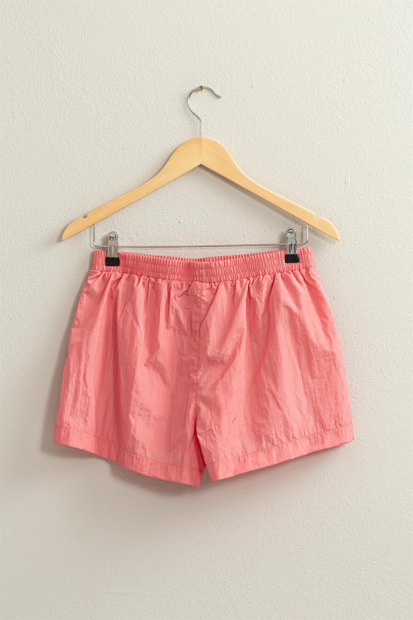 Wholesale Mid Waist Nylon Shorts Shorts DZ24C815 TEA ROSE DOUBLE ZERO