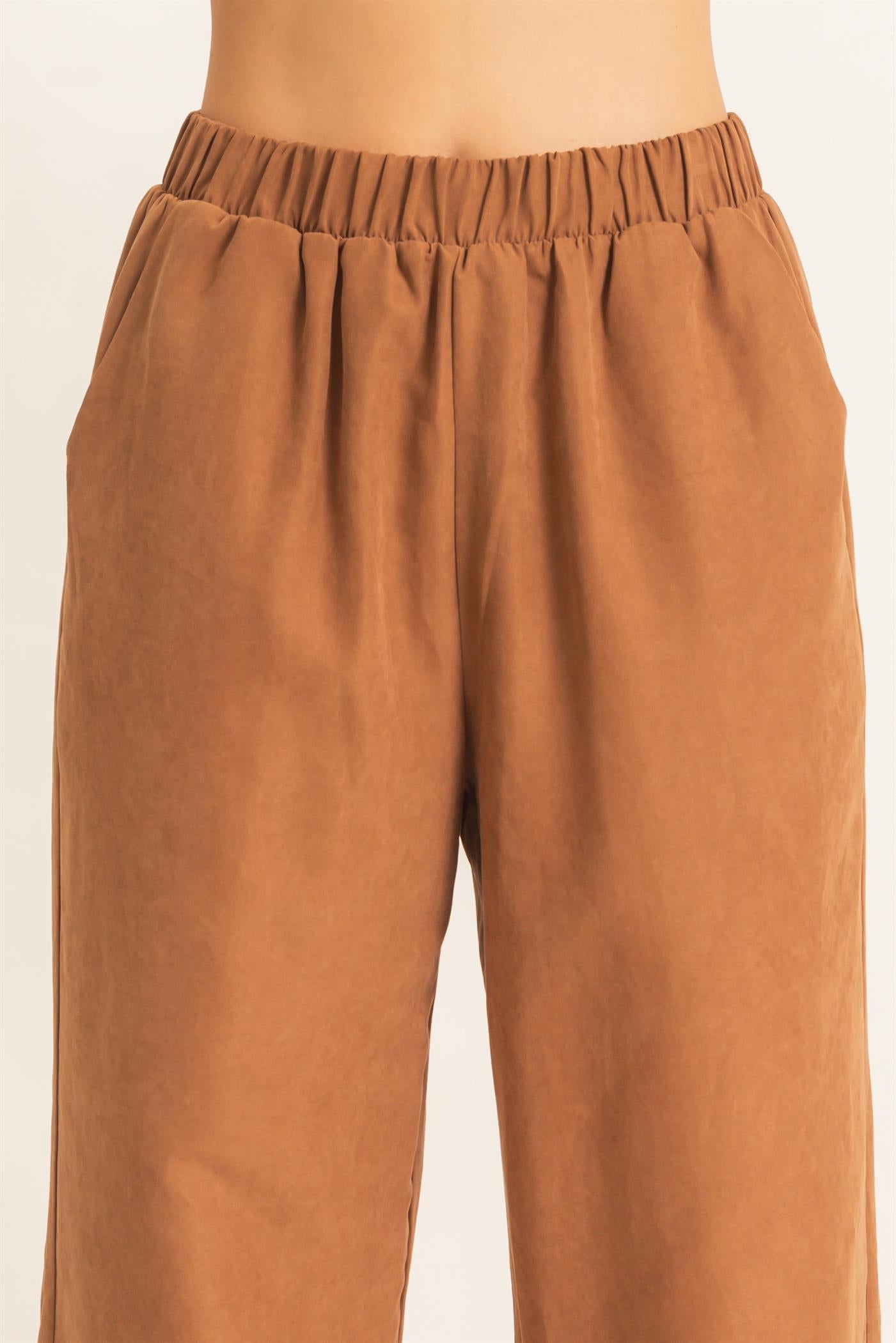 Wholesale Button-Up Shirt And Pants Set Clothing HF26C825-SET CINNAMON HYFVE