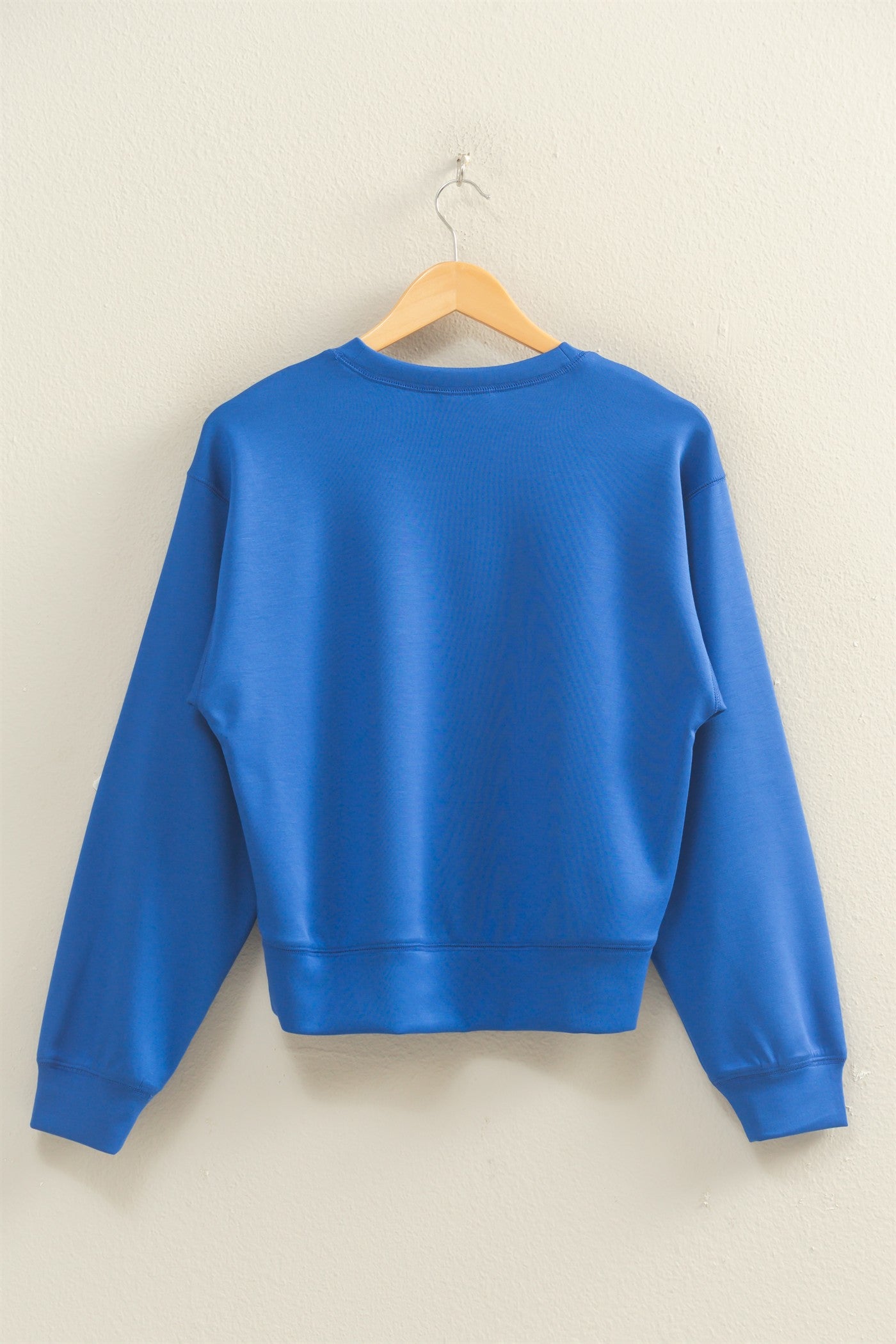 Wholesale Crew Neck Sweatshirt Sweatshirts DZ26C167 COBALT DOUBLE ZERO